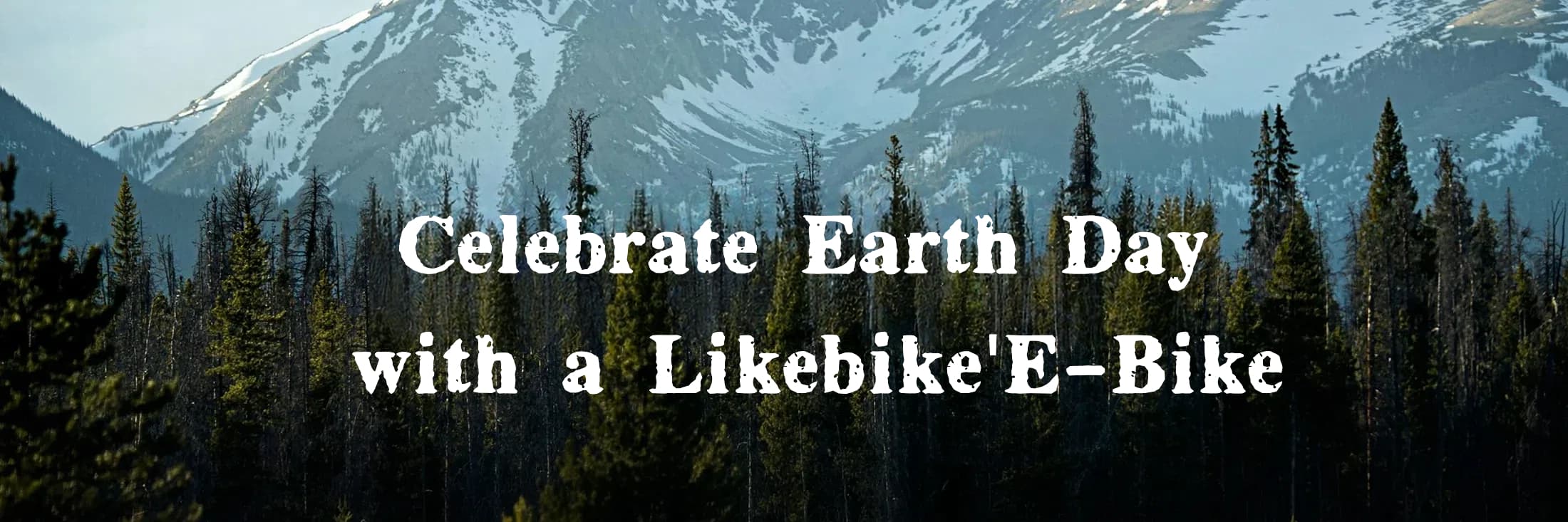 Ride into a Greener Future This Earth Day with a Likebike' E-Bike