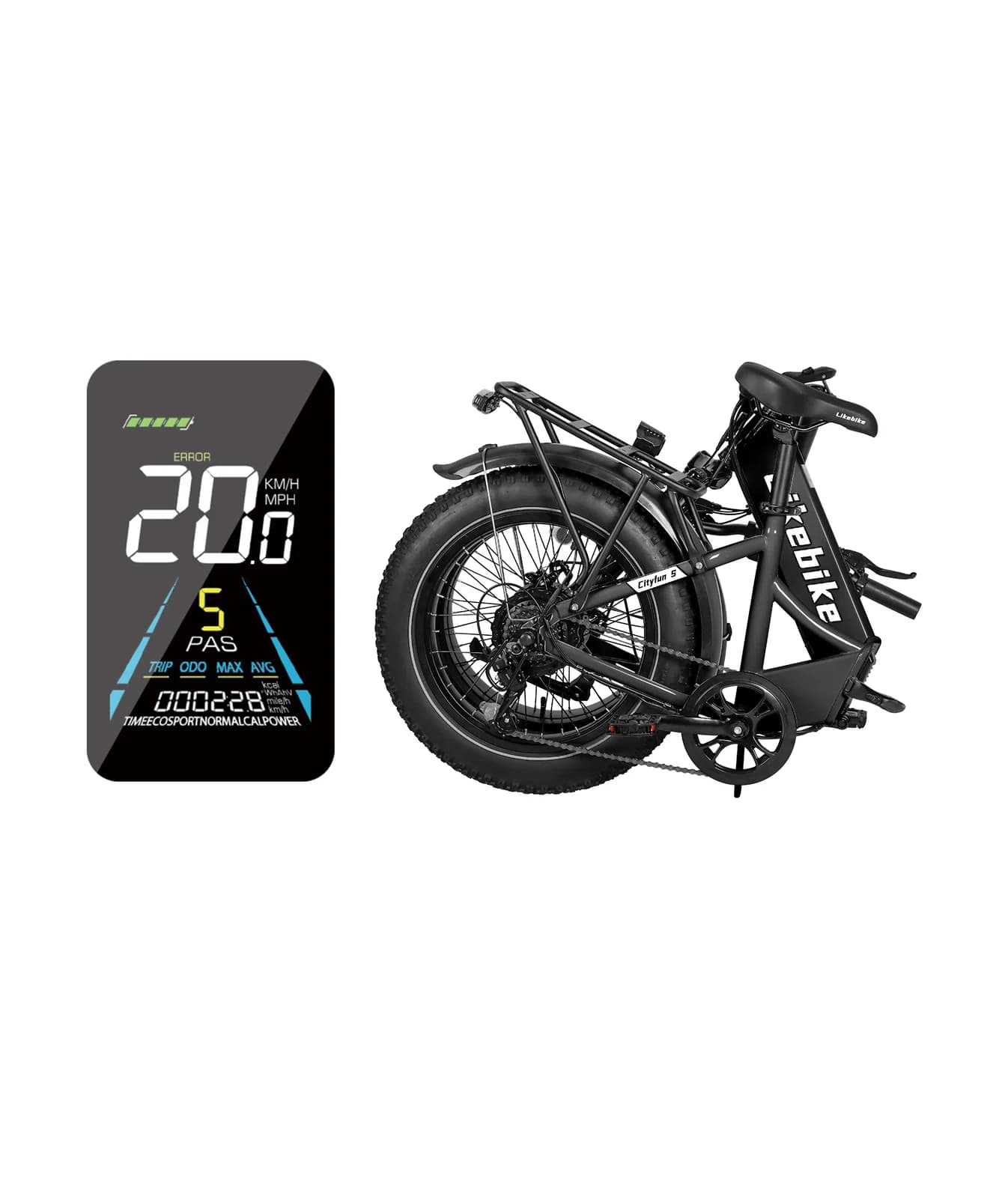 Likebike Cityfun S Foldable Ebike - Image 5