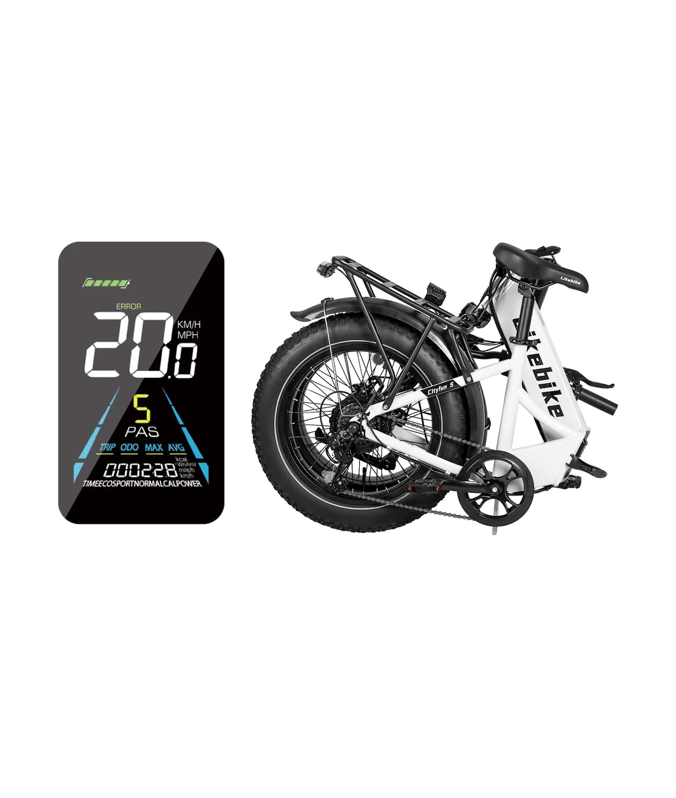 Likebike Cityfun S Foldable Ebike - Image 6