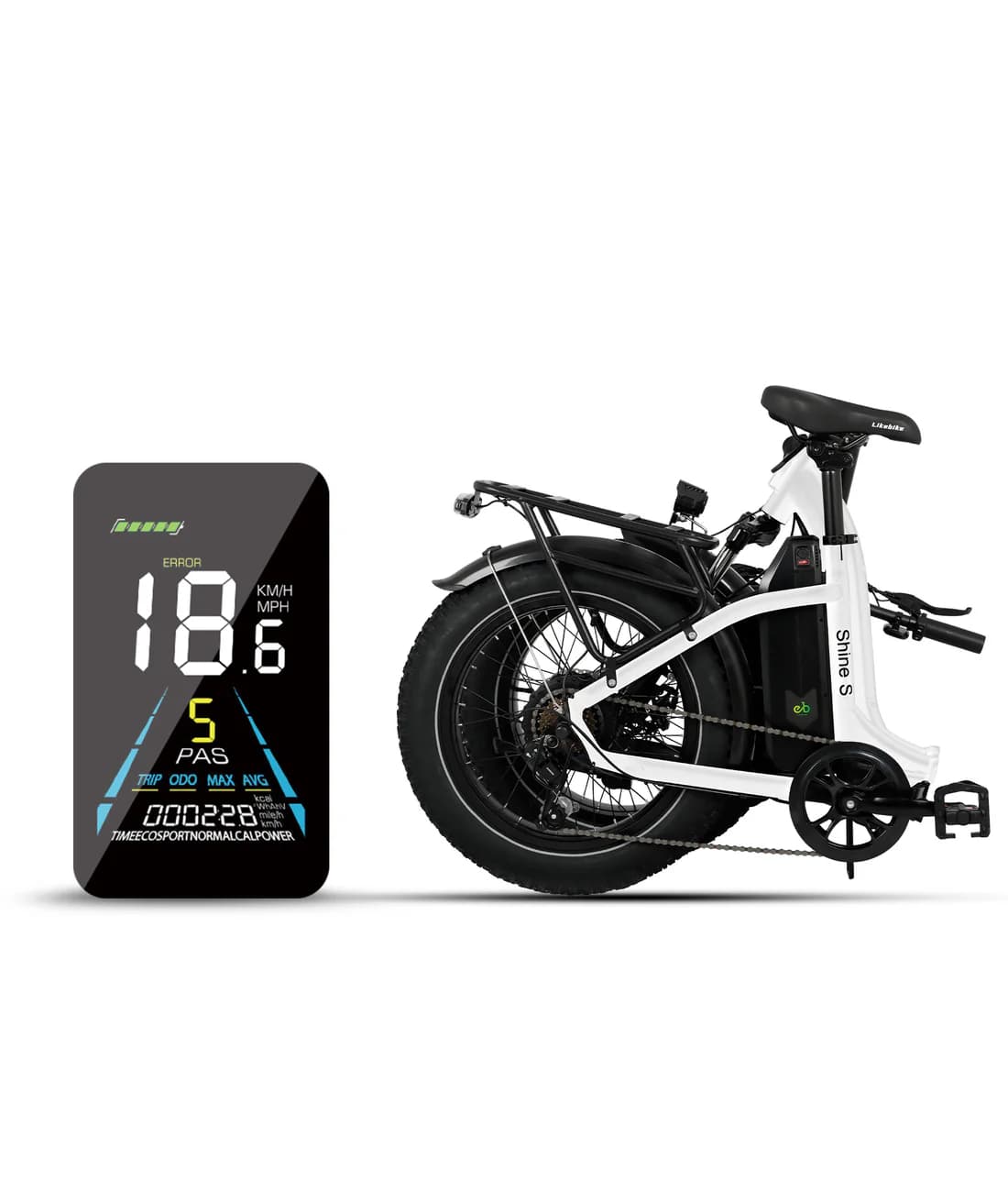 Likebike Shine S Foldable Ebike - Image 4